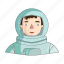 appearance, astronaut, clothing, cosmonaut, image, person, profession 