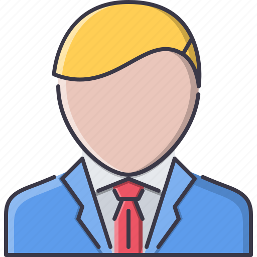 Businessman, hairstyle, male, man, people, style, suit icon - Download on Iconfinder