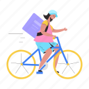 cycle delivery, food delivery, delivery service, order delivery, delivery person