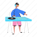 music mixer, music dj, party dj, dj table, disc jockey