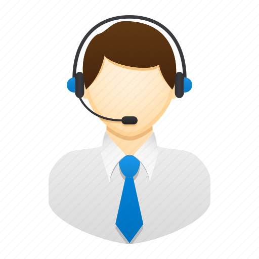 Call center, customer service, customer support, headset, job, man icon - Download on Iconfinder