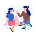 gossip, talk, chat, conversation, friends