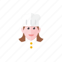chef, woman
