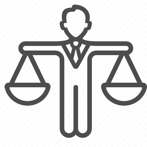 Businessman, justice, lawyer, man, politician, politics, scales icon - Download on Iconfinder
