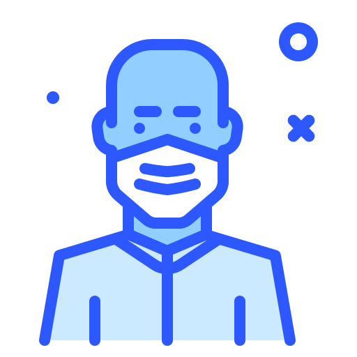 Man, mask1, avatar, virus, safety, profile icon - Free download