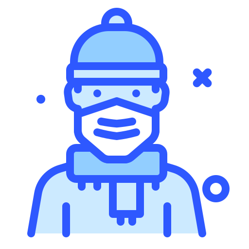 Man, mask14, avatar, virus, safety, profile icon - Free download