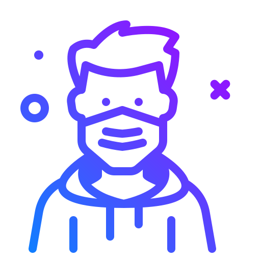 Man, mask10, avatar, virus, safety, profile icon - Free download