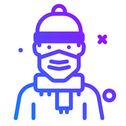 Man, mask14, avatar, virus, safety, profile icon - Free download