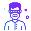 man, mask7, avatar, virus, safety, profile