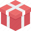 gitf, box, birthday, christmas, package, parcel