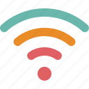 wifi, connection, internet, network, signal