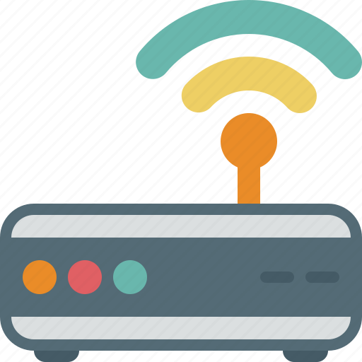 Router, wifi, signal, internet, modem, wireless icon - Download on Iconfinder