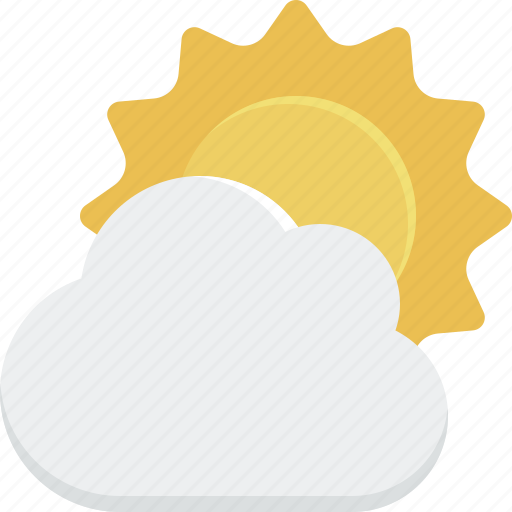 Cloud, sun, sunny, nature, cloudy, weather icon - Download on Iconfinder