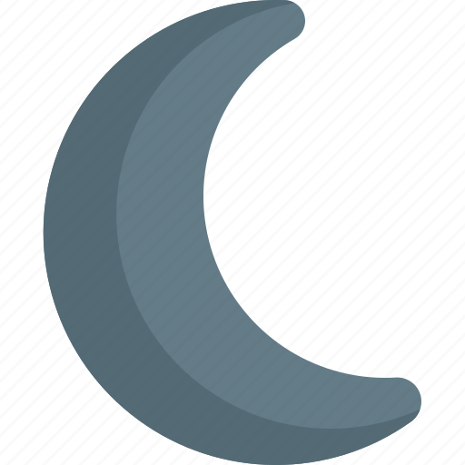 Moon, night, space, crescent, forecast, weather icon - Download on Iconfinder