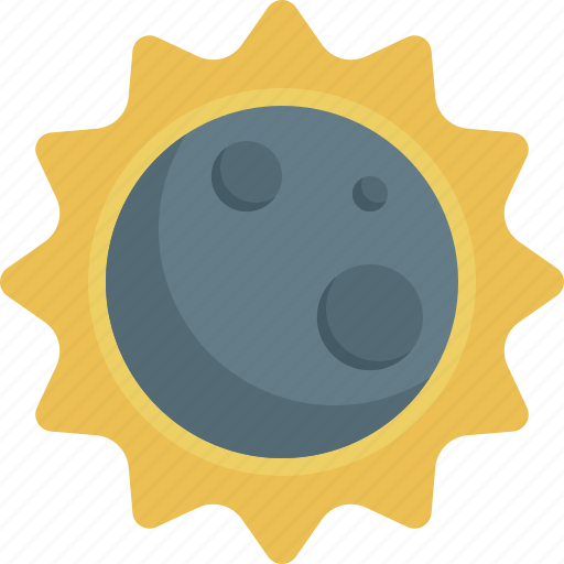 Moon, over, sun, sunny, space, astronomy, weather icon - Download on Iconfinder