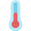 temperature, half, weather, thermometer 