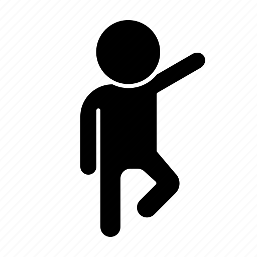 Dance, man, person, pose, user icon - Download on Iconfinder