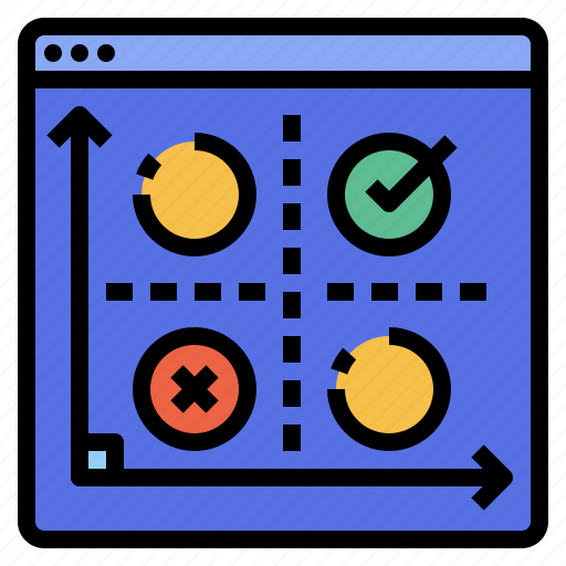 Graph, prioritization, estimation, chart, assesment icon - Download on Iconfinder