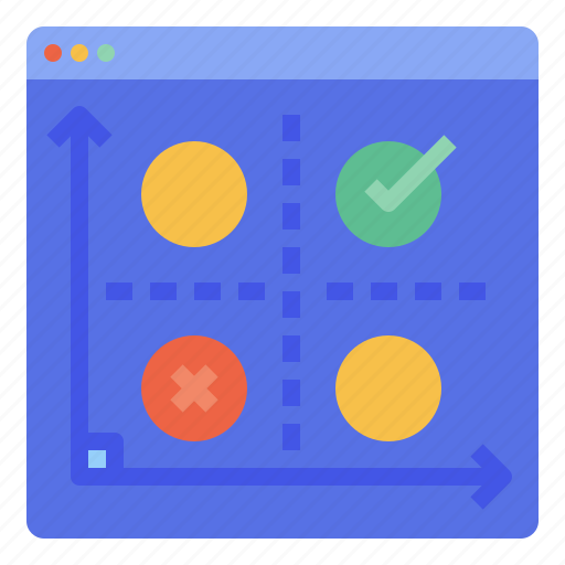 Graph, assesment, prioritization, chart, estimation icon - Download on Iconfinder