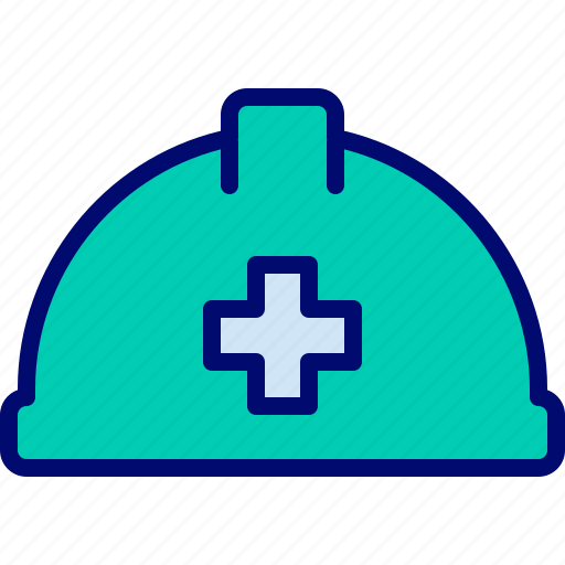 First, healthcare, helmet, medical, safety, security icon - Download on Iconfinder