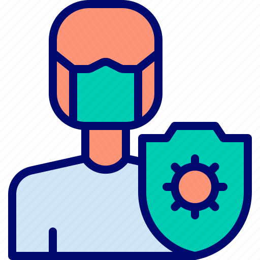 Healthcare, mask, safety, shield, virus icon - Download on Iconfinder
