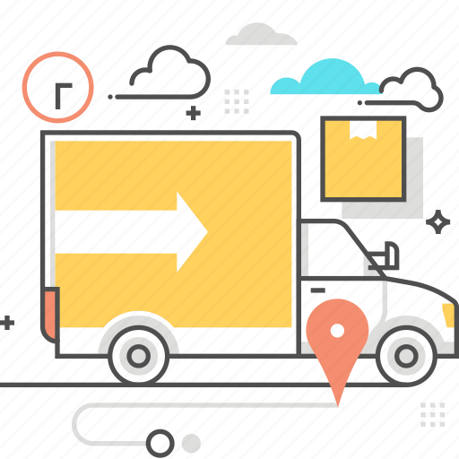 Location, logistics, rent, service, transport, trucks, vehicle icon - Download on Iconfinder
