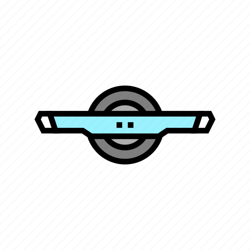 Personal, single, skateboard, electric, wheel, scooter icon - Download on Iconfinder