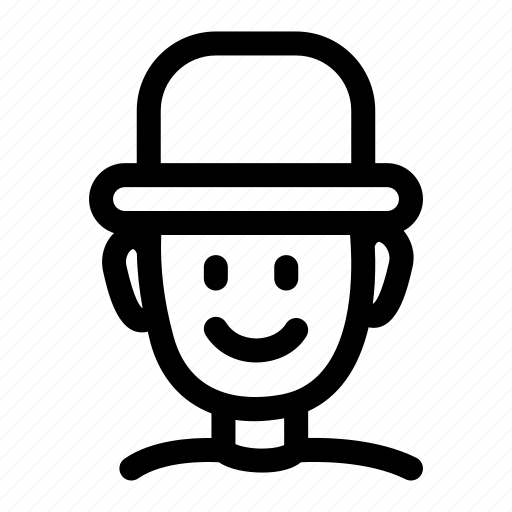 Face, hat, person, persona, personas, smile icon - Download on Iconfinder