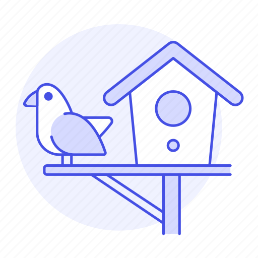 Animal, bird, birdhouse, birds, dovecote, house, little icon - Download on Iconfinder