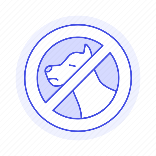 Allowed, dog, entry, forbidden, not, pet, prohibited icon - Download on Iconfinder