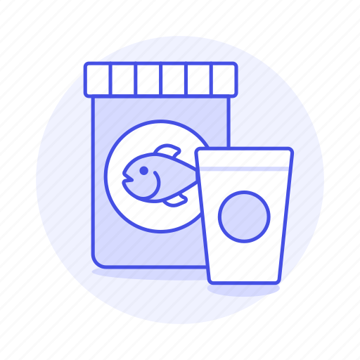 Animal, bag, care, cup, fish, food, pet icon - Download on Iconfinder