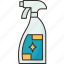 spray, cleaning, antibacterial, hygiene, sanitary 
