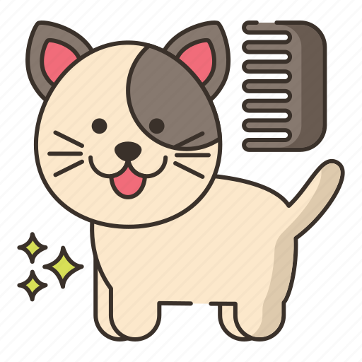 Animal, cat, grooming, pet icon - Download on Iconfinder