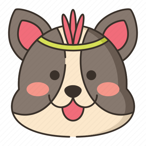 Accessory, animal, dog, feather, hair icon - Download on Iconfinder