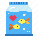 aquarium, fish, heart, life, sea 