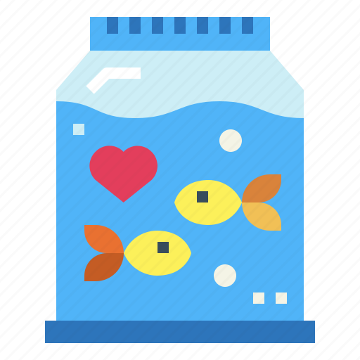Aquarium, fish, heart, life, sea icon - Download on Iconfinder