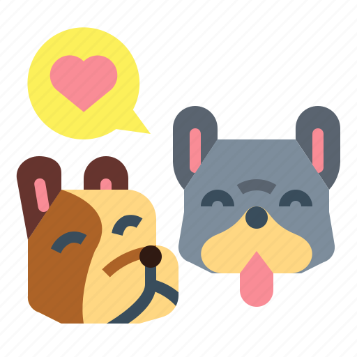 Dog, hearts, love, pets icon - Download on Iconfinder