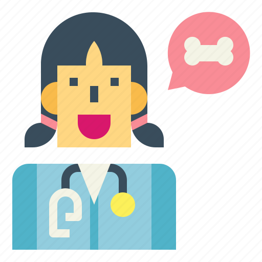 People, profession, veterinarian, woman icon - Download on Iconfinder