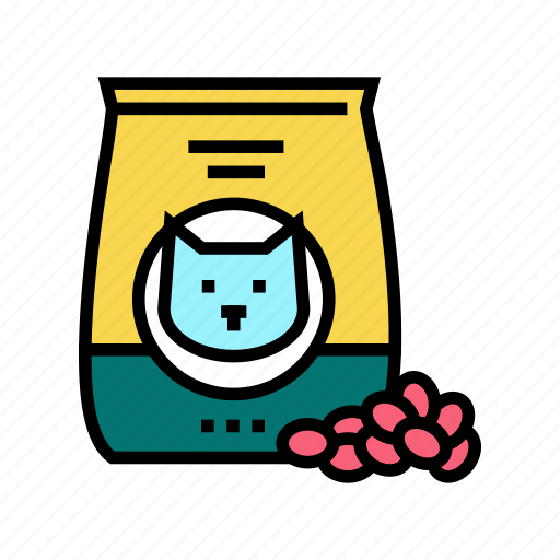 Cat, dry, food, pet, products, domestic icon - Download on Iconfinder