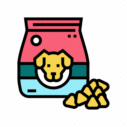 Dry, food, dog, pet, products, domestic icon - Download on Iconfinder