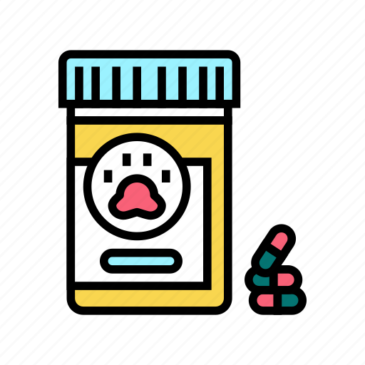 Sedative, medications, pets, products, dry, canned icon - Download on Iconfinder