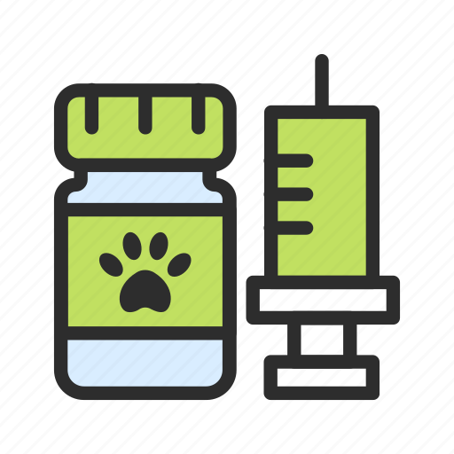 Aid, liquid, medicine, pet, shop, syringe icon - Download on Iconfinder