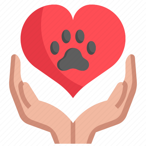 Animal, care, animals, veterinary, volunteer, pawprint icon - Download on Iconfinder