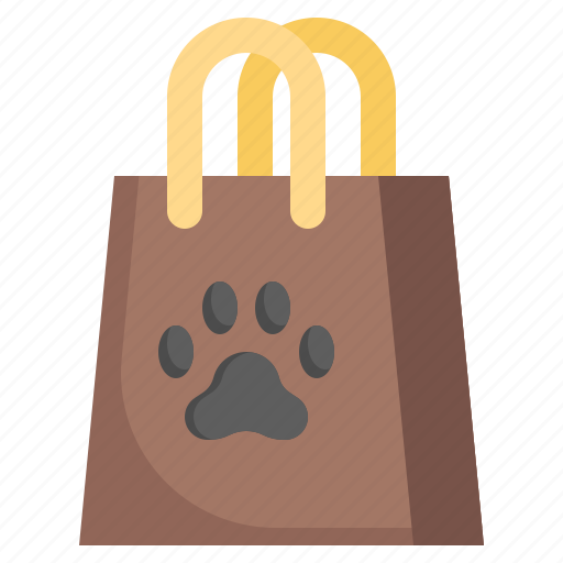 Shopping, bag, commerce, and, pet, shop, container icon - Download on Iconfinder