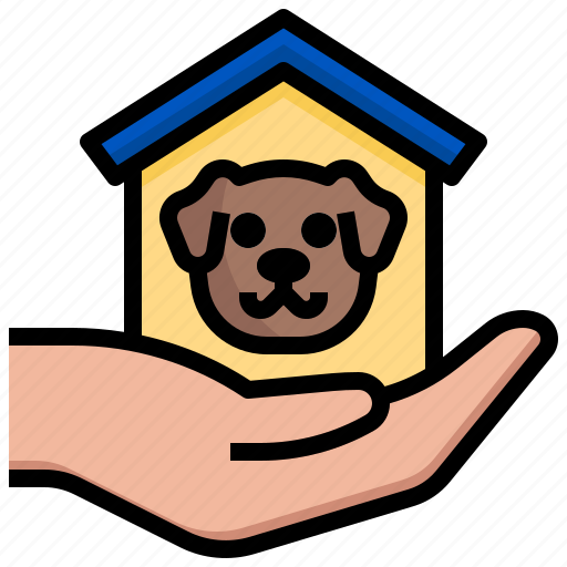 Pet, shop, filloutline, adoption, adopt, hamster, hand icon - Download on Iconfinder