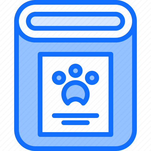 Can, food, paw, pet, shop icon - Download on Iconfinder