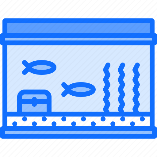 Aquarium, fish, sand, seaweed, pet, shop icon - Download on Iconfinder