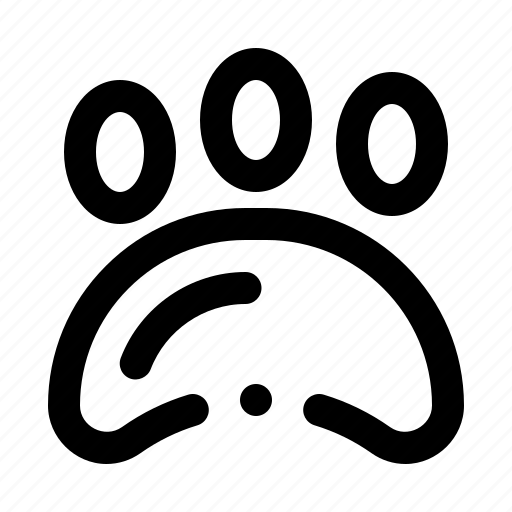Paw, pet, animals, paws, pawprint icon - Download on Iconfinder