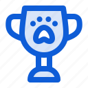 pet, award, trophy, paw, contest, achievement, winner