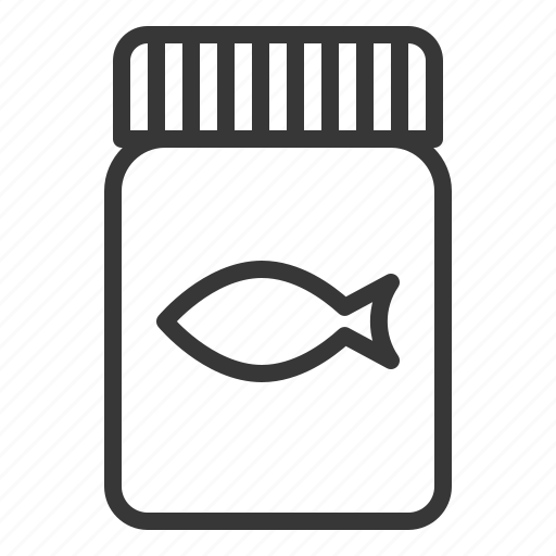 Bottle, fish food, fish's food, pet, shop icon - Download on Iconfinder